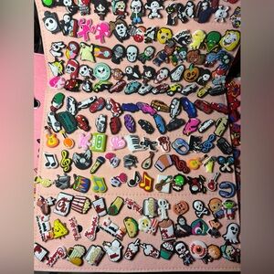 Croc Charm All different sizes and kinda ! 20 pieces  for $10.